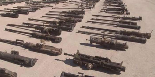 armas israelíes encontradas en depósito de Daesh Ejército sirio descubre red de túneles de Daesh en Deir Ezzor
